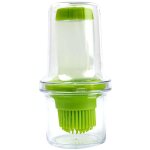 Silicone bbq huile bouteille brosse cuisson ptisserie brosse sauce silicone pliant entonnoir brosse ...