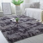 Ensoleille - tapis chambre tapis modernes de salon soft tapis � poils longs moelleux tapis extra doux ...