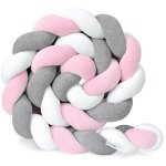 Promotion tour de lit bb?1. 5m tour de lit coussin serpent coussin tresse pare - chocs velours protection ...