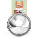 Entonnoir avec poign�e en inox - le parfait