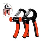 Crea - entra�neur de main, lot de 2 appareils d'entra�nement de la main 5 - 60 kg plage de r�sistance ...