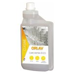 Le plus de l'entretien - liquide lave - verre 500 toutes eaux - orlav - flacon doseur 1l