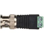 Eosnow - adaptateur balun vid�o coaxial, connecteur m�le bnc, borne � vis