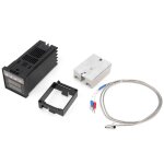 Eosnow - contr�leur de temp�rature pid rex - c100, relais statique 40 a, thermocouple k gd