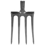 Eosnow fourche  bcher de jardin, acier  haute teneur en carbone rsistance leve prvention de la ...