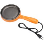 Eosnow mini po�le �lectrique antiadh�sive multifonction, 220v, chaudi�re � ufs pour le petit d�jeuner, ...