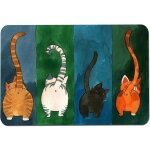 Eosnow paillasson de bienvenue antid�rapant � motif de chat tapis d'entr�e int�rieure ext�rieure (s)