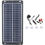 Eosnow ? panneau solaire portable 30w ? silicium monocristallin ? 41x19. 5 cm ? 605 g ? charge rapide ...