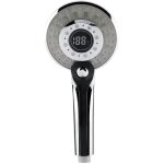 Eosnow - pommeau de douche  main  affichage numrique, 3 modes de pulvrisation, avec lumire led de ...