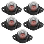 Eosnow pompe  ampoule d'amorce de carburateur, 5 pices, pour scie  gaz poulan 530071835 530047213