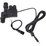 Eosnow pompe de circulation d'eau solaire dc 12v, moteur sans balais, 600l / h, prise tanche ip68