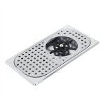 Eosnow rin�age de verre, galvanoplastie antirouille g1 / 2 pouces, gain de temps, lave - tasse en acier ...