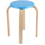 Eosnow - tabouret empilable antidérapant en bois courbé, couleur bonbon, meubles de maison, décor de ... Eosnow - tabouret empilable antidérapant en bois courbé, couleur bonbon, meubles de maison, décor de ...