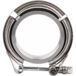 Eosnow tuyau d'�chappement turbo de 2. 5 pouces, en acier inoxydable, pince � bande en v, kit de brides, ...