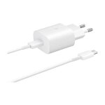 Samsung - ep - ta800xwegww chargeur usb 25 w 1x usb - c power delivery, power delivery 3. 0 blanc chargeur ...