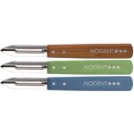 Eplucheur double tranchant bois couleur - nogent 3 etoiles Eplucheur double tranchant bois couleur - nogent 3 etoiles
