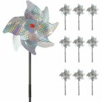 Epouvantail et effaroucheur, rpulsif  oiseaux (lot de 10) 5020cm, rpulsif  oiseaux moulin  vent ...