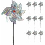 Epouvantail et effaroucheur, r�pulsif � oiseaux (lot de 10) 5020cm, r�pulsif � oiseaux moulin � vent ...