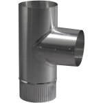Tés équerre alu, diamètre 83 Tés équerre alu, diamètre 83