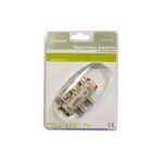 Erard - rpartiteur tv - sat intrieur - 1 vers 4 - prise f - courant continu - mtal