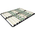 Monmobilierdesign - ergo sommier  lattes ergonomique avec plots de soutien 180x200 cm