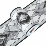 Erhope - sticker mural dcoratif, frise murale adhesive bleu frise adhesive 3d bordure papier peint frise ...