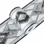 Erhope - sticker mural d�coratif, frise murale adhesive bleu frise adhesive 3d bordure papier peint frise ...