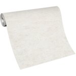 Erismann - bricoflor papier peint textur� blanc �cru papier peint intiss� pour chambre, couloir & plus ...
