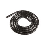 Gaine spirale diam�tre 12mm noir