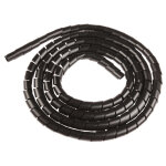 Gaine spirale diam�tre 4 mm noir