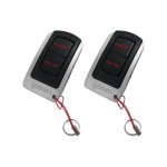 Lot de 2 t�l�commandes 2 canaux pour portails et porte de garage iris ir02 / 868 - fr�quence : 868 mhz ...