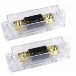 Ersandy - 100a porte - fusible anl 100a anl fusible lame d'or voiture automobile l'audio puissance scurit ...