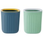 Ersandy - 2 pi�ces 15x12, 5 cm petite poubelle de bureau mini poubelle bureau mini poubelle cuisine petite ...