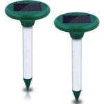 2 x rpulsif solaire contre les taupes, solaire souris repeller, repulsif solaire serpent, rpulsif taupe ...