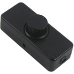 3 - 100w led gradateur de bord arri�re (variateur rotatif), utilis� pour led dimmable, lampe � incandescence, ...