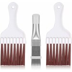 3 pièces brosse de nettoyage pour condenseur de climatiseur, nettoyeur d'ailettes de climatiseur en acier ... 3 pièces brosse de nettoyage pour condenseur de climatiseur, nettoyeur d'ailettes de climatiseur en acier ...