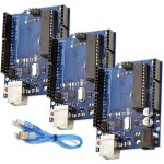 3 x carte microcontrleur avec atmega328p atmega16u2 y compris un ebook