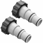 Ersandy - adaptateur de tuyau de rechange avec collier pour piscine hors sol intex, adaptateur de tuyau ...