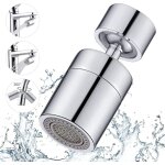 Ersandy - a�rateur de robinet, pivotant 360 degr�s - 2 modes r�glable cuisine robinet filtre barboteur ...