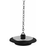 Ersandy - bouchon de vidange, bouchon de baignoire universel avec longue cha�ne � billes en m�tal et ...