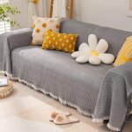 Ersandy - canap� couverture housse de canap� serviette de canap� en coton housse de canap� anti - poussi�re ...