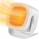 Ersandy - chauffage d'appoint 1800w silencieux chauffage soufflant electrique, mini radiateur soufflant ...