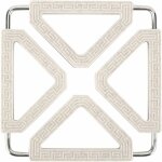 Ersandy - dessous de plat en silicone, extensible rsistant  la chaleur accessoires de cuisine set de ...