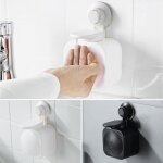 Ersandy - distributeur de savon mural rechargeable � ventouse sans per�age pour salle de bain ou cuisine ...