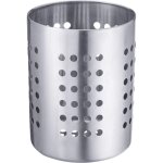 Ersandy - egouttoir  couverts / porte - ustensiles, rond, diamtre: 10 cm, hauteur: 13 cm, acier inoxydable, ...