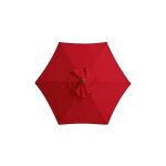 Housse de rechange pour parasol - 6 baleines - 2 m / 2, 7 m / 3 m - imperméable - anti - ultraviolet ... Housse de rechange pour parasol - 6 baleines - 2 m / 2, 7 m / 3 m - imperméable - anti - ultraviolet ...