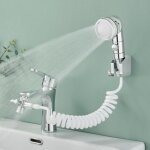Ersandy - kit de douche � main pour lavabo, robinet de salle de bain � main avec 3 modes de pulv�risation ...