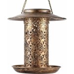 Mangeoire solaire pour oiseaux en métal, mangeoire pour oiseaux extérieur mangeoire lanterne oiseaux ... Mangeoire solaire pour oiseaux en métal, mangeoire pour oiseaux extérieur mangeoire lanterne oiseaux ...