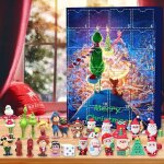 Nol calendrier de l'avent compte  rebours train bote aveugle nol 24 jours compte  rebours cadeau ...