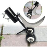Outil de dsherbage 2 en 1 avec roues pour dsherber, outil de dsherbage pour jardin, dsherbage sans ...